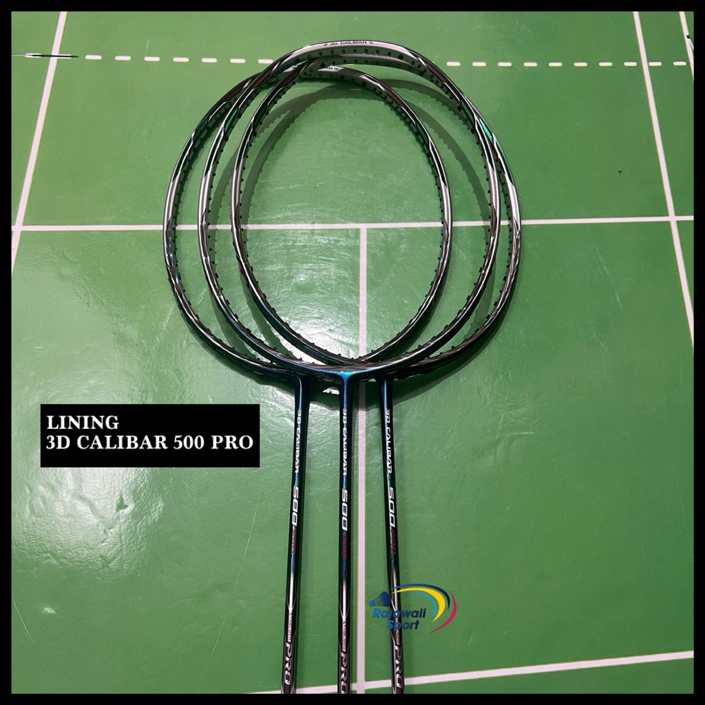 RAKET BADMINTON LINING 3D CALIBAR 500 PRO / BADMINTON RAKET LINING 3D CALIBAR 500 PRO