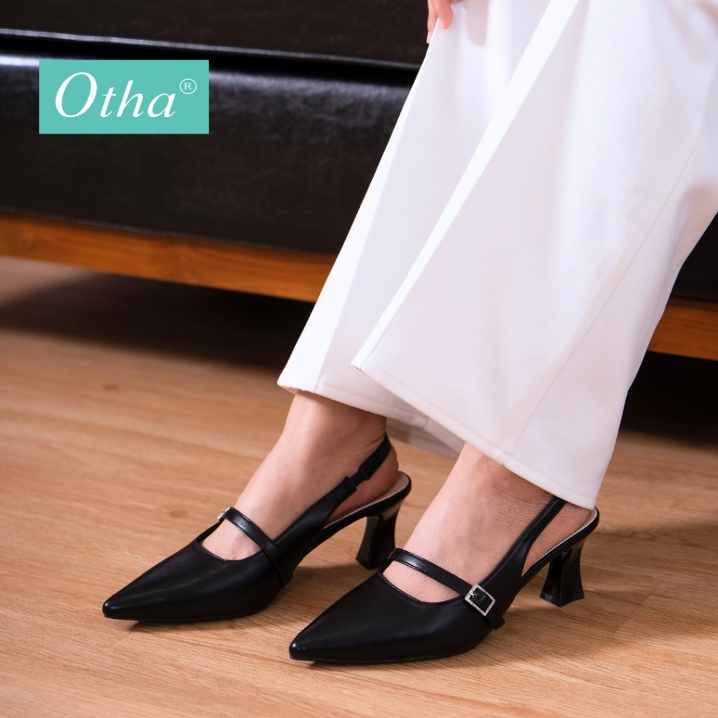 Otha Shoes H1239 OHD - Sepatu Heels Wanita Tinggi Hak 6 cm