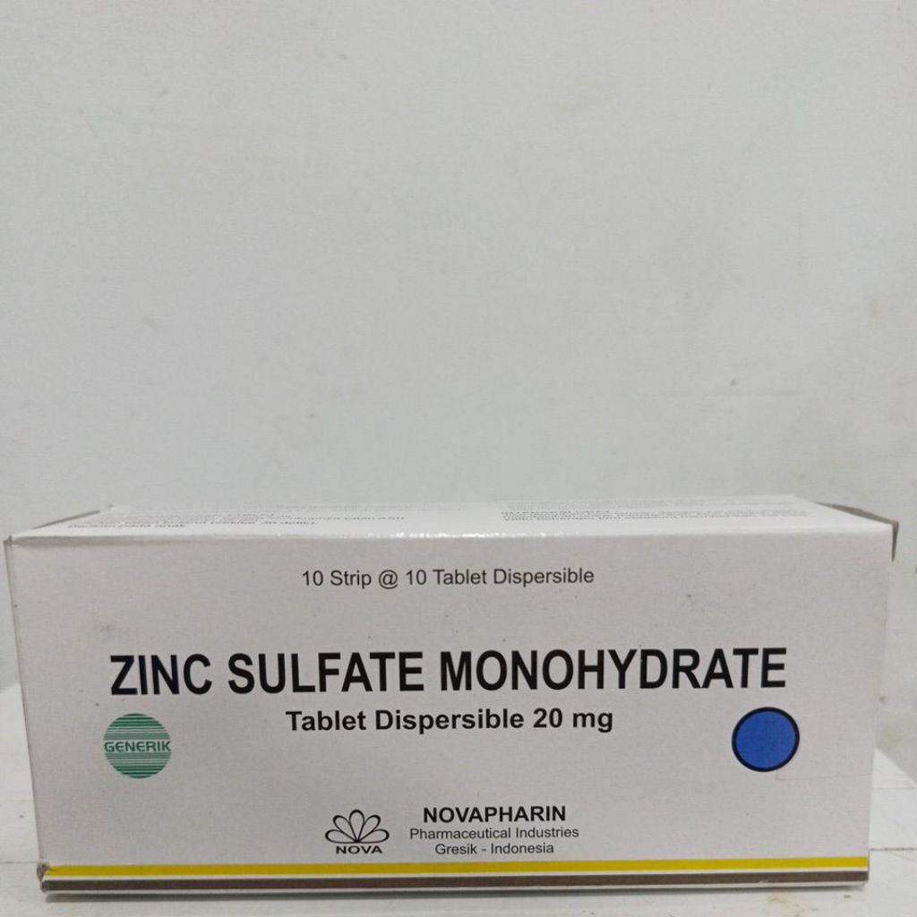 Zinc Tablet 20 mg