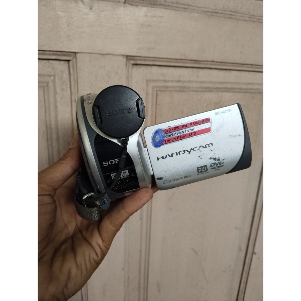 kamera camera handycam sony dcr dvd 105e