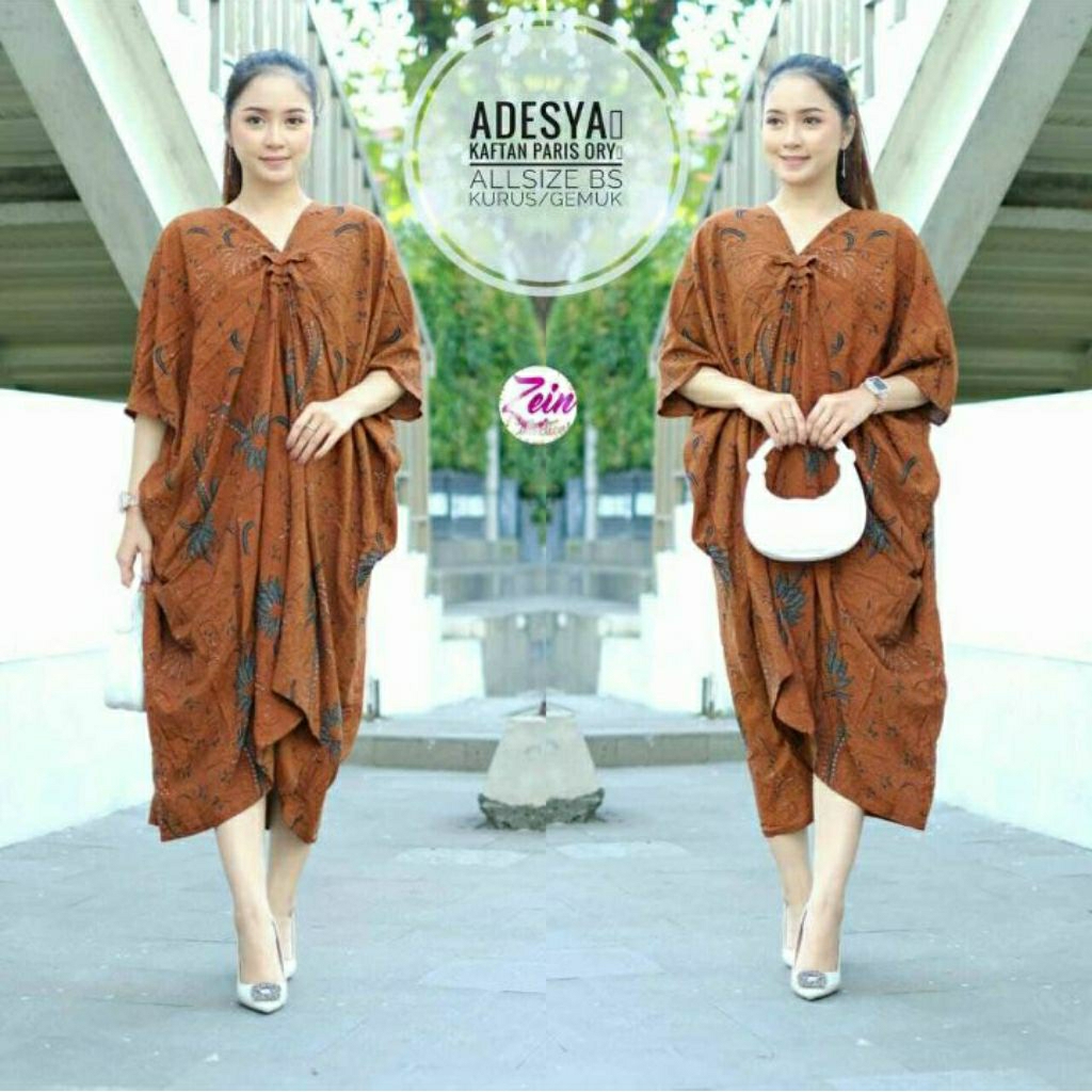 Kaftan Paris Batik Solo Kaftan Batik Wanita