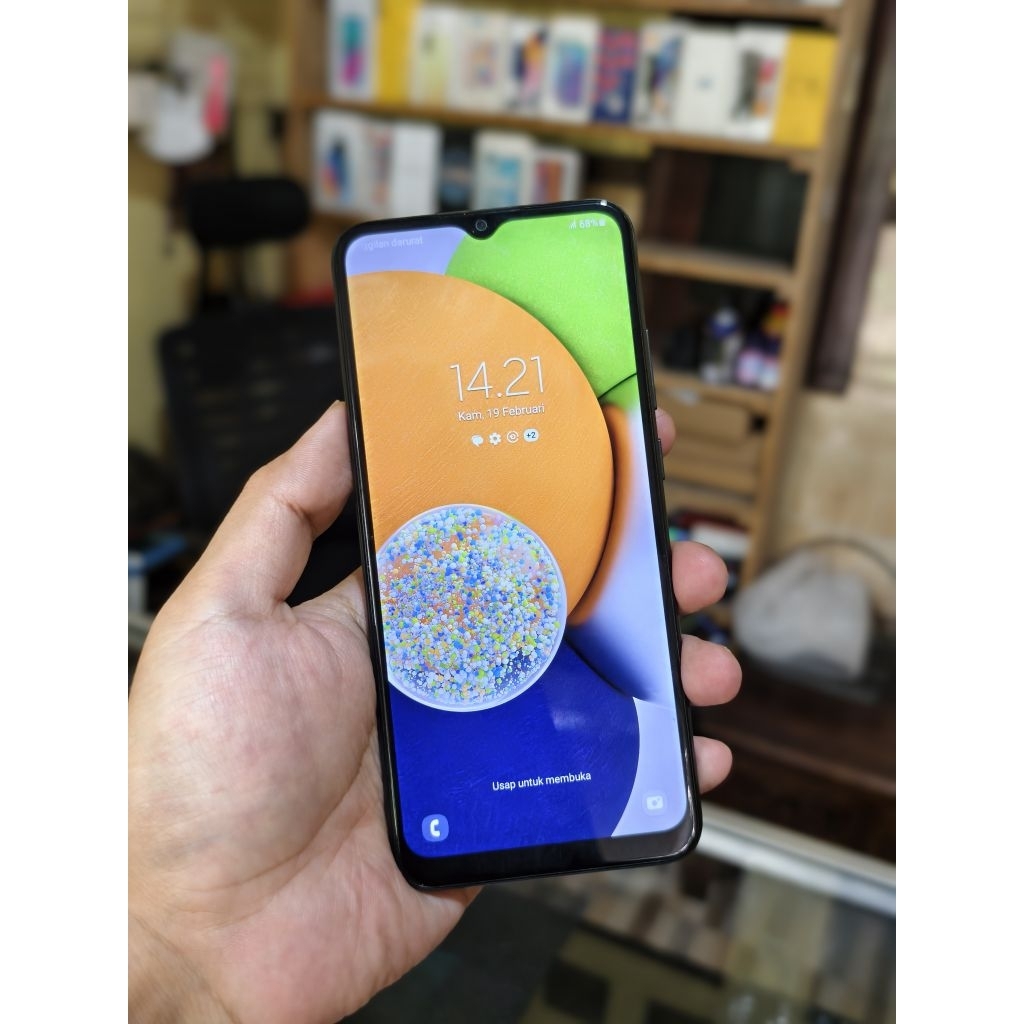 Samsung A03batangan segel normal