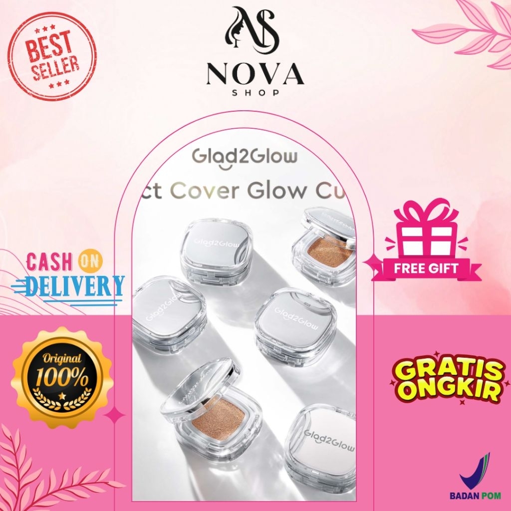 GLAD2GLOW PERFECT COVER GLOW CUSHION | GLAD2GLOW CUSHION SILVER