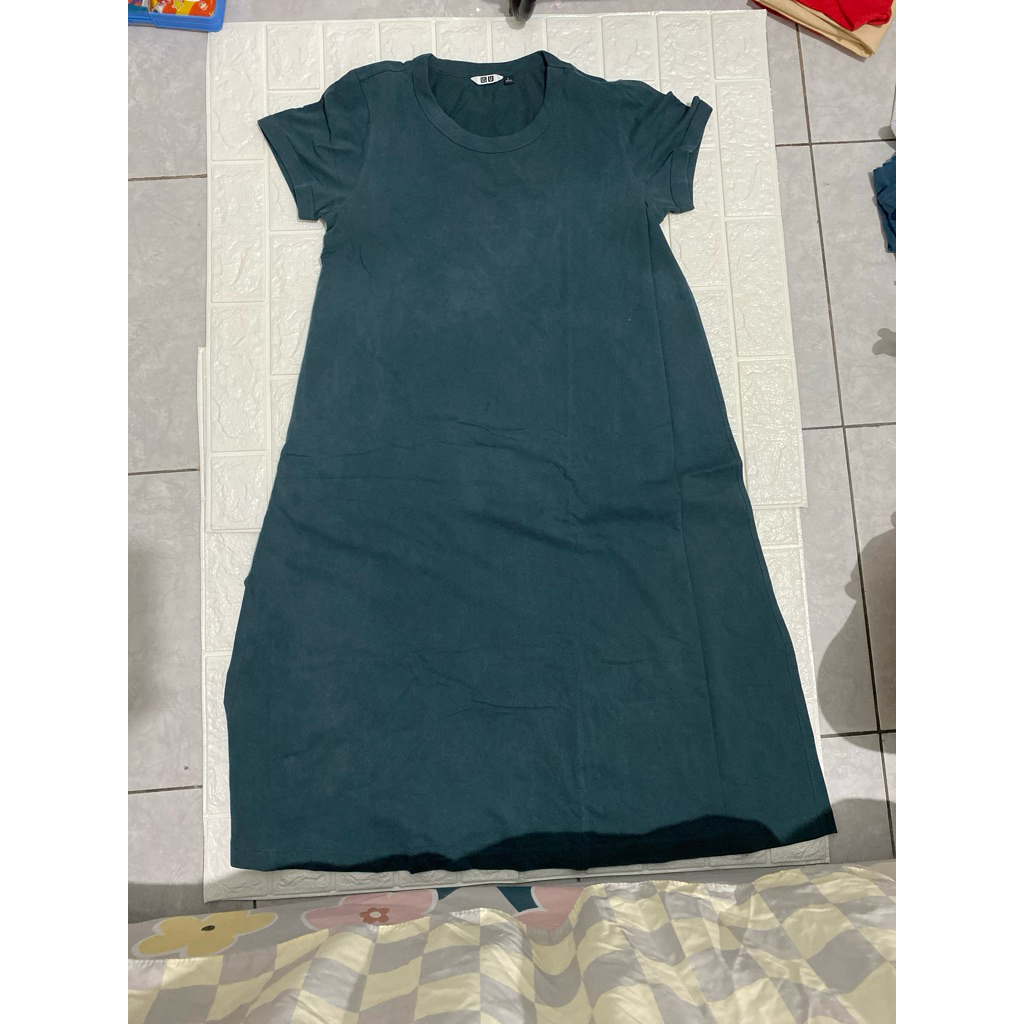 dress uniqlo wanita panjang