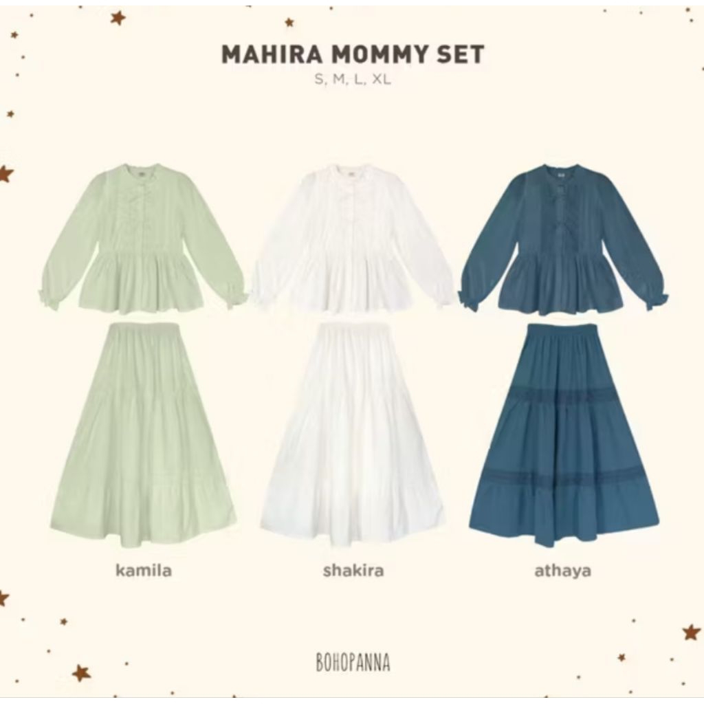 Preloved Mahira Mommy Set Bohopanna