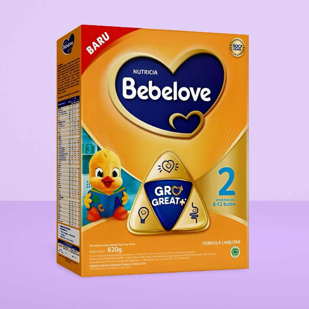 BEBELOVE 1 dan BEBELOVE 2 620 Gram