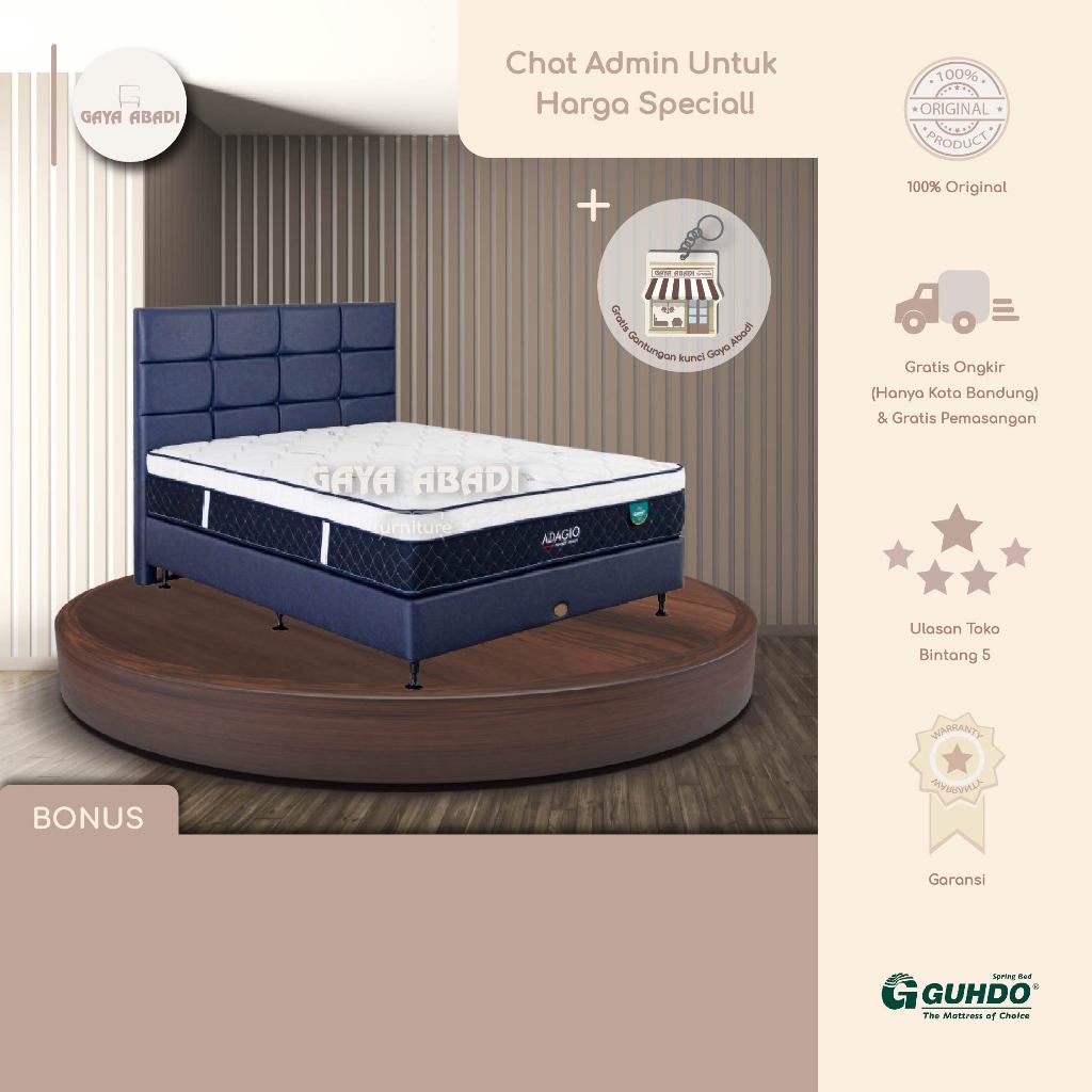 Springbed Guhdo Adagio / Kasur Guhdo Adagio - Guhdo Springbed