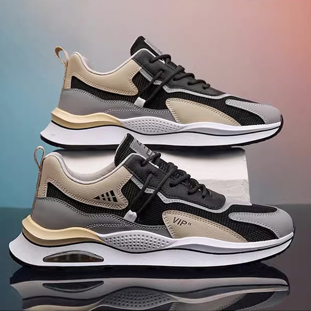 Whoppy Caius Sepatu Sneakers Cowok Keren Outfit Pria Wanita Fashionable Modis Kasual Kece Jalan Sant