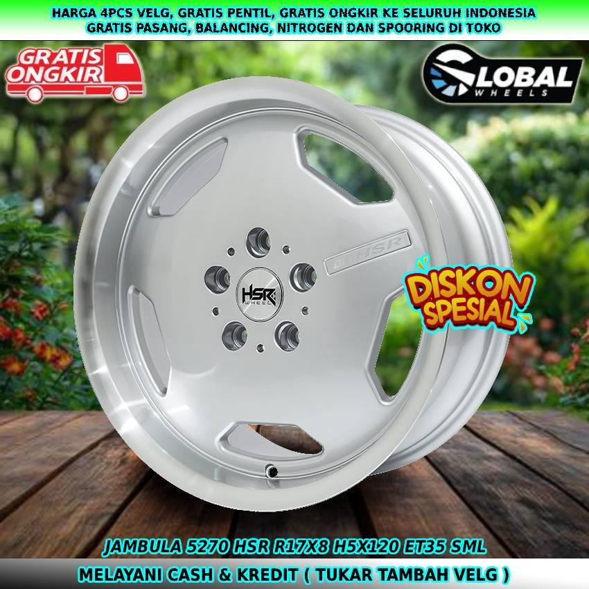 Velg Clasic R17 untuk mobil BMW| Countryman| Discovery| Rangerover| dll velg hsr jambula R17