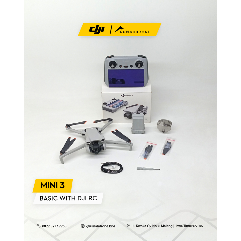 DJI Mini 3 Basic RC-N1/RC Second Product Bergarans