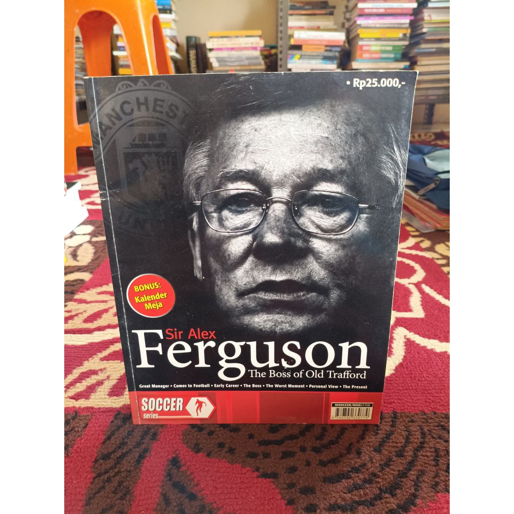 Majalah Soccer Series edisi Sir Alex Ferguson