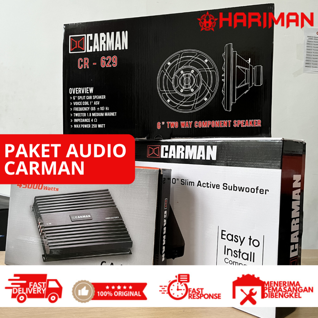 PAKET AUDIO CARMAN