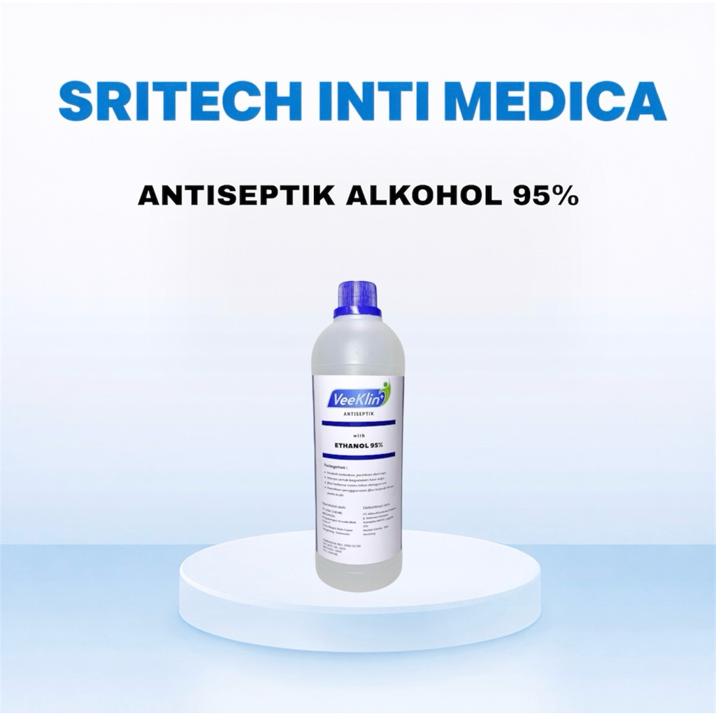 Antiseptik Ethanol 95% / Cairan Pembersih Luka dan Alat Medis