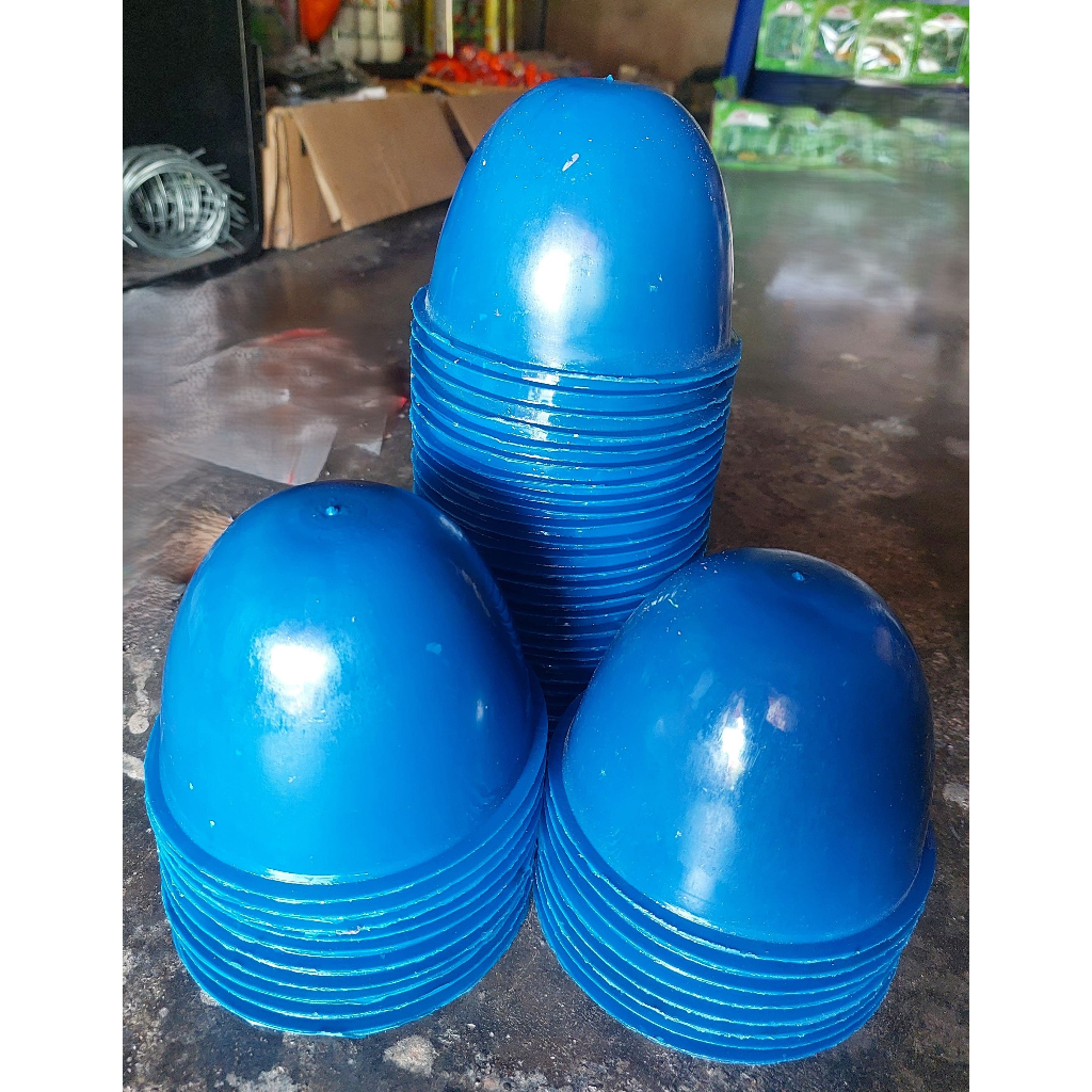 Mangkuk Sadap Getah Karet- Tahan Lama, Tidak Mudah Pecah, Warna Acak