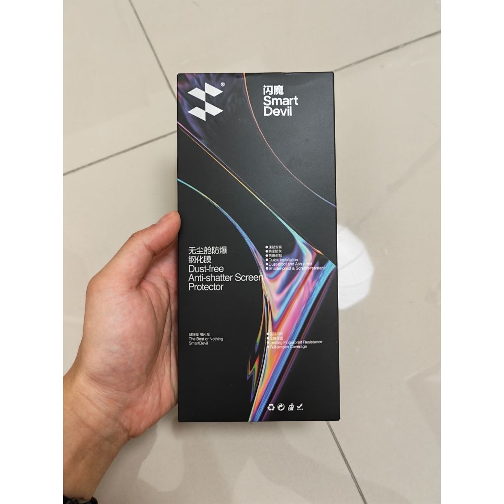 iPhone 16 Pro Max Tempered Glass Smart Devil (Anti Reflective)