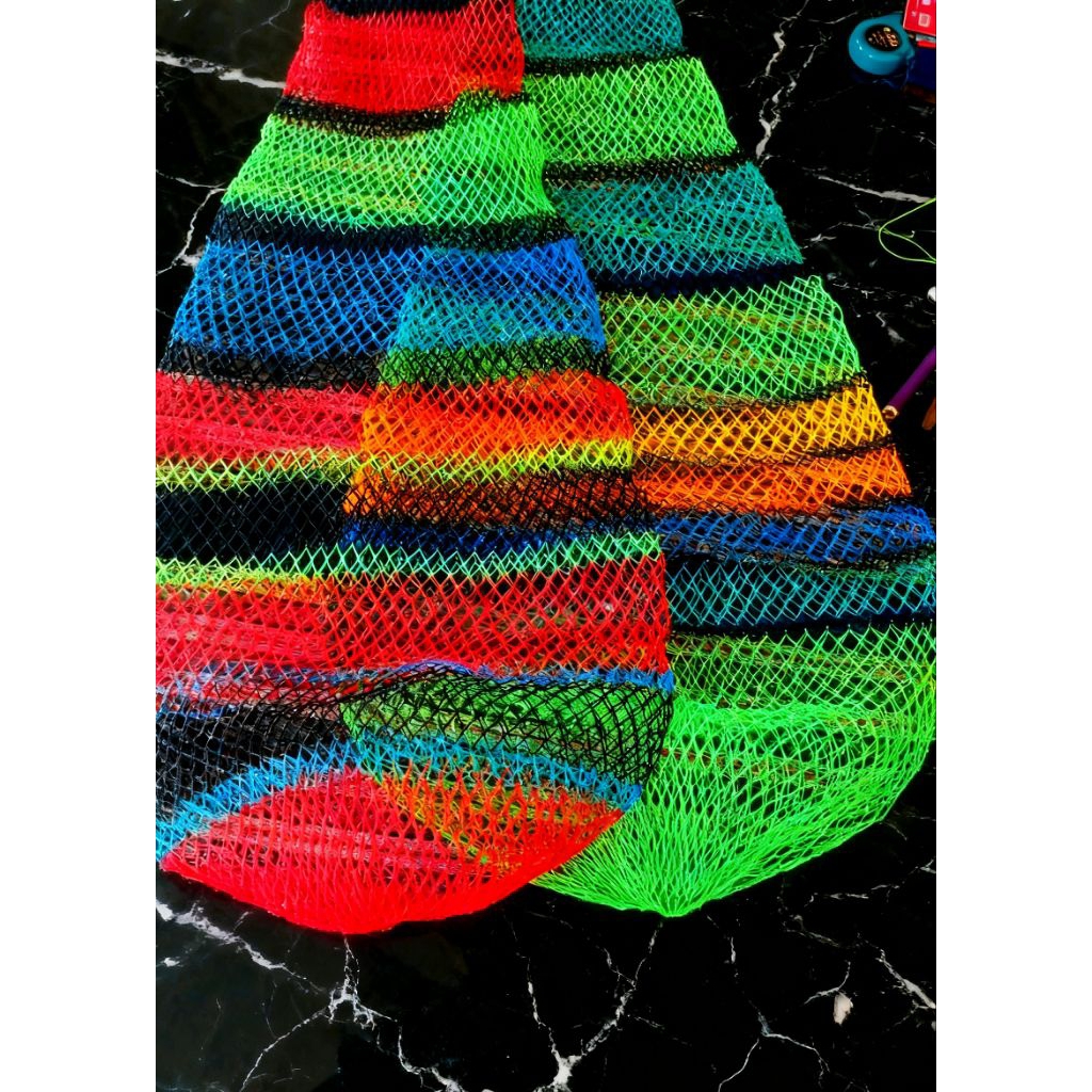 KOJA IKAN/KERAMBA IKAN PANJANG 130CM  FULL RAJUTAN TANGAN