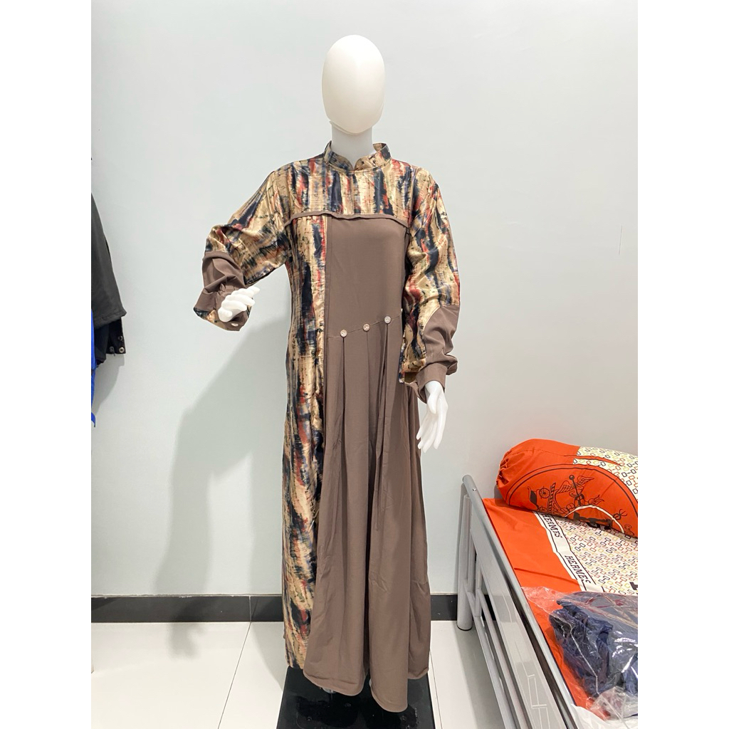 GAMIS Seide Grup Coklat NEW @prelovedtaf