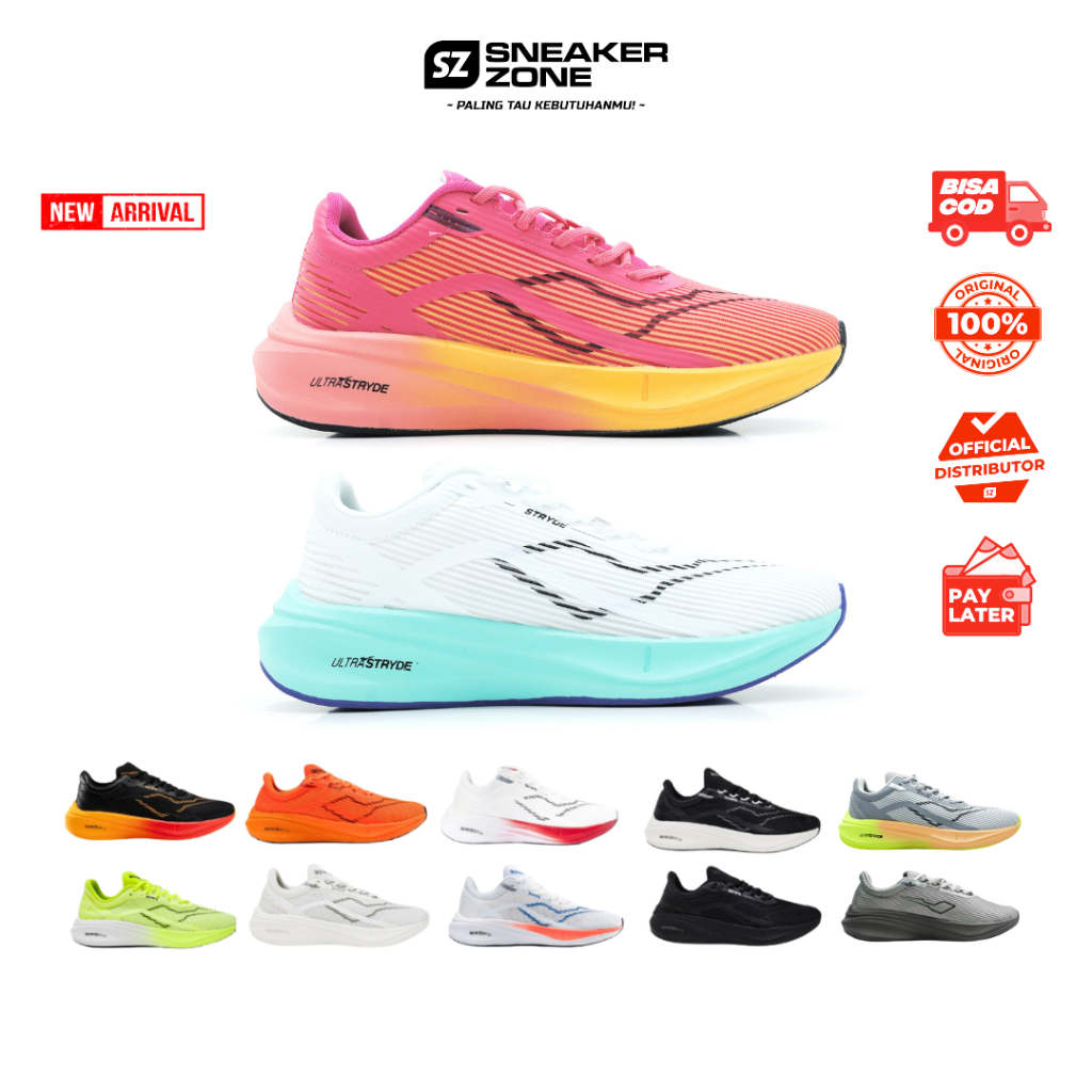 SEPATU LARI HEIDEN HERITAGE [HRTG] - ULTRA STRYDE  - SEPATU SPORT - DAILY