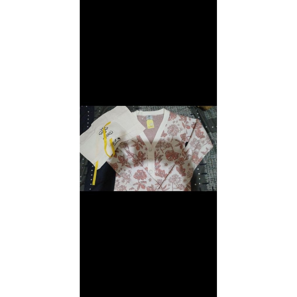 shiku mirelle cardigan floral
