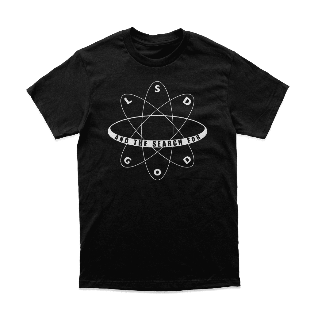 Kaos Tshirt Baju Band LSD And The Search For God "Logo - black" Merchandise Heavy weight 16s