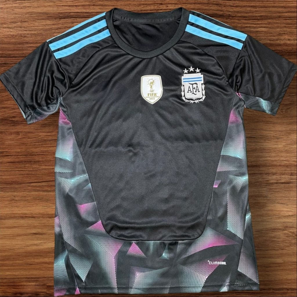 Jersey Bola Argentina Kiper GO pildun 2025/2026 High Quality