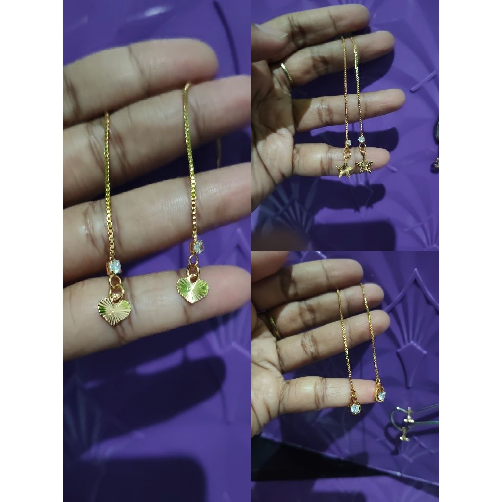 Anting panjang/ Anting cantik/ Anting Tusuk Panjang