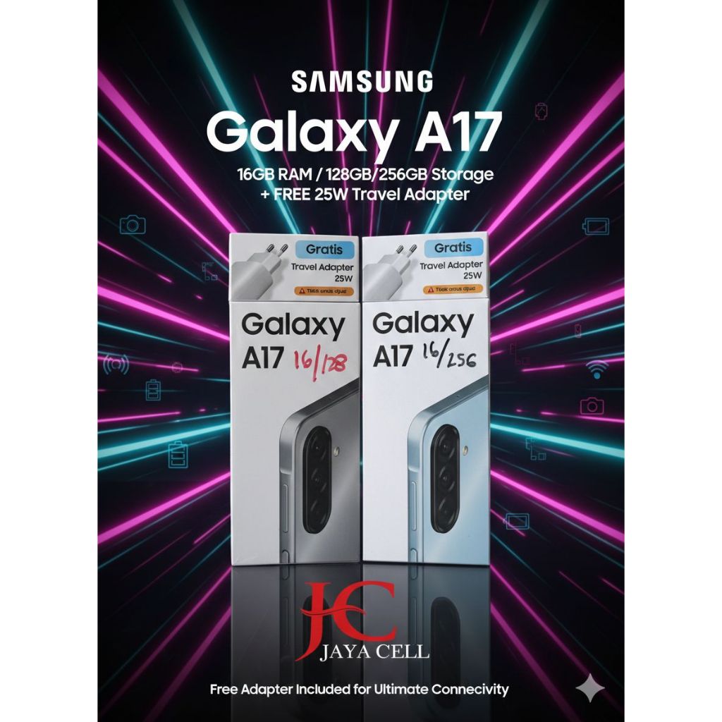 SAMSUNG A17 RAM 16/256Gb GARANSI RESMI INDONESIA