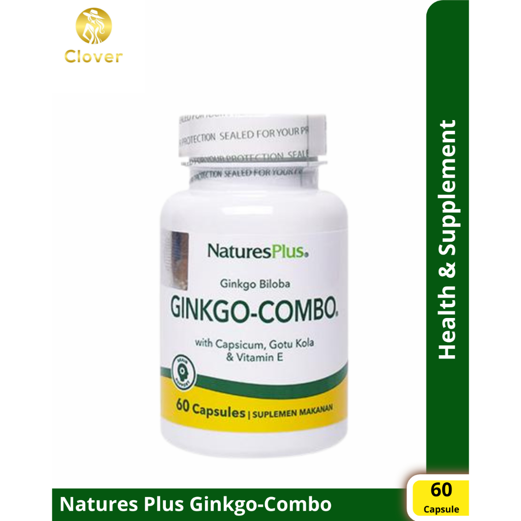 Nature's Plus Ginkgo Combo Biloba 60