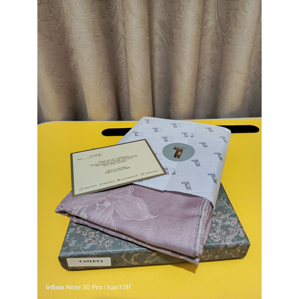 HEYLOCAL ORI 100% Valley Scarf Cattleya Standard (Hijab)