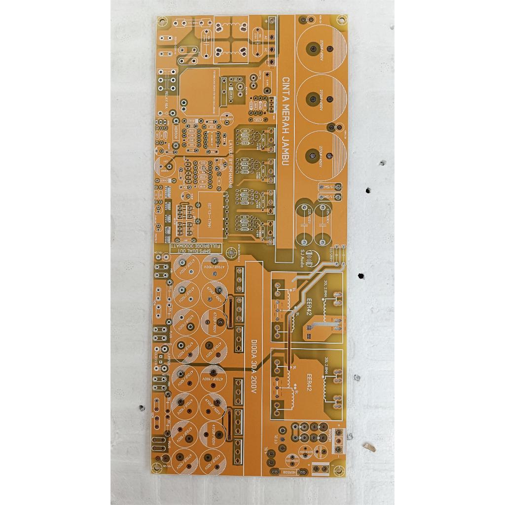 PCB SMPS FULLBRIDGE 3000WATT 3KW DUAL OUT H