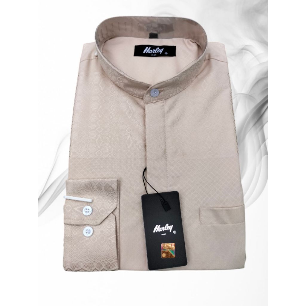 Kmeja koko / Kemko HARLEY MAN motif bordir Terbaru