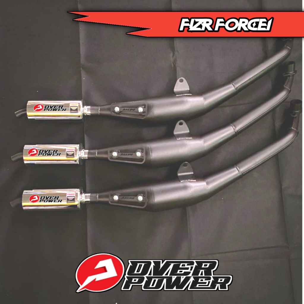 KNALPOT FIZR FORCE1 STANDAR RACING PORTING ORIGINAL OVER POWER BUKAN RTX EL9
