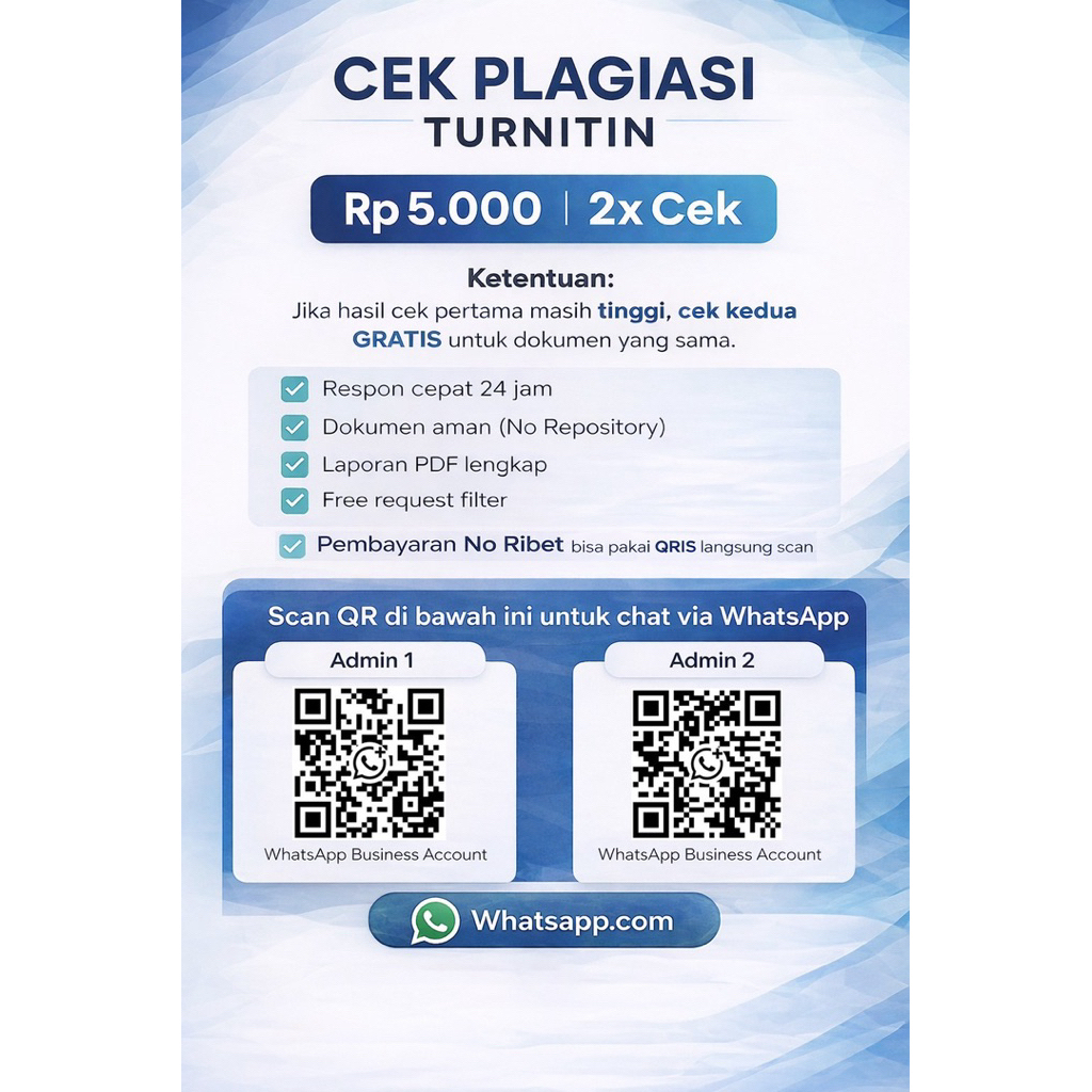 Cek Plagiasi Turnitin 24 Jam aktif wea