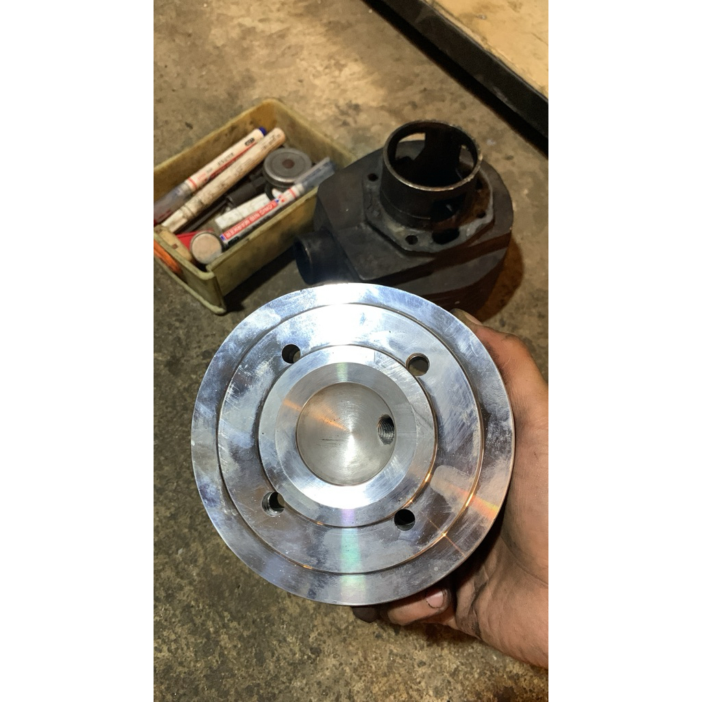 head vespa excel racing kop vespa excel racing modifikasi