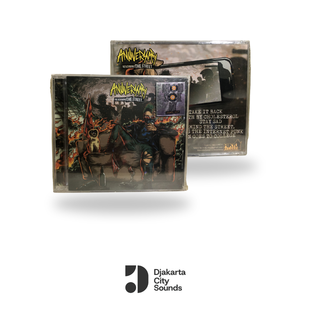 (CD) Compact Disc Anniverscary - Nevermind The Street (RecordStoreDay 2017 Segel/Sealed)