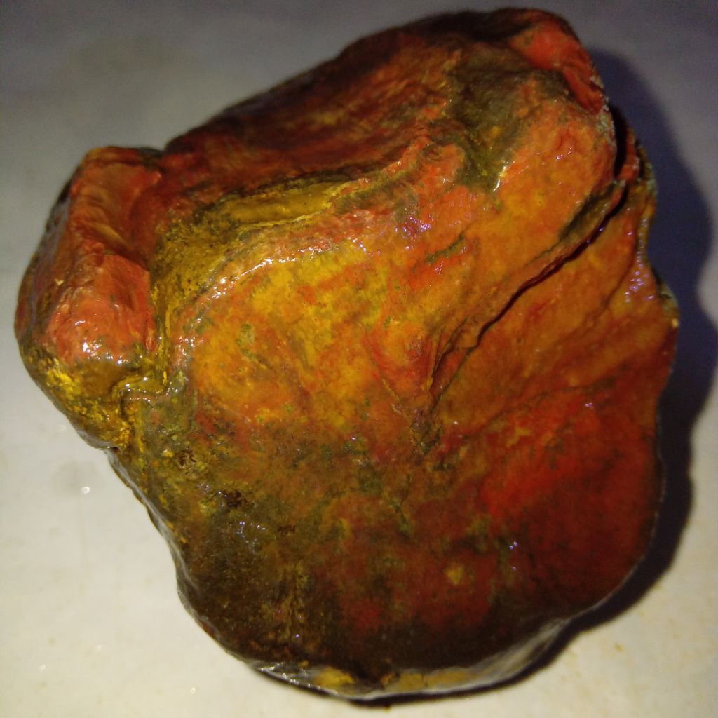 Natural Batu Akik Pancawarna Klasik Galian Lawas