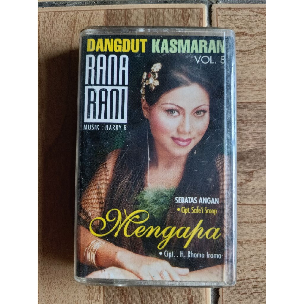 kaset pita dangdut kasmaran vol.8 RANA RANI "mengapa"