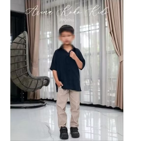 Aruna Koko Kids (Choco, Navy) Atelier Angelina edisi Februari 2026