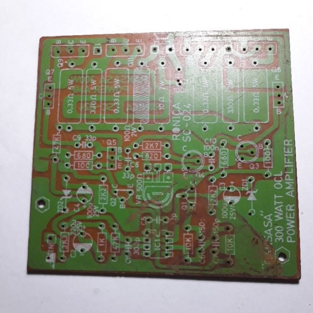 RONICA RAKSASA 300WATT OCL POWER AMPLFIER