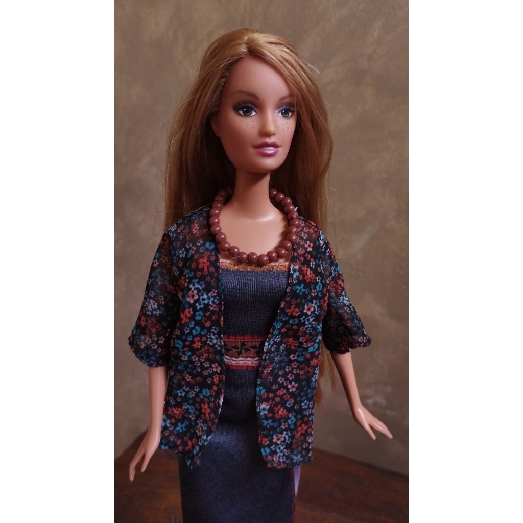 Barbie Lara head facemold Fashion Fever body kaki karet