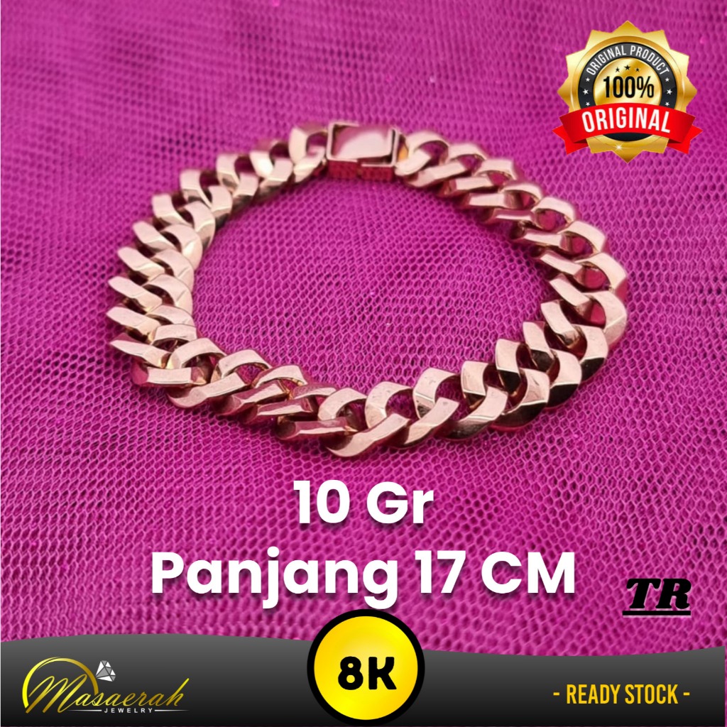 Gelang Emas 8K - Toko Emas Gajah Saerah - 10 Gram 2629