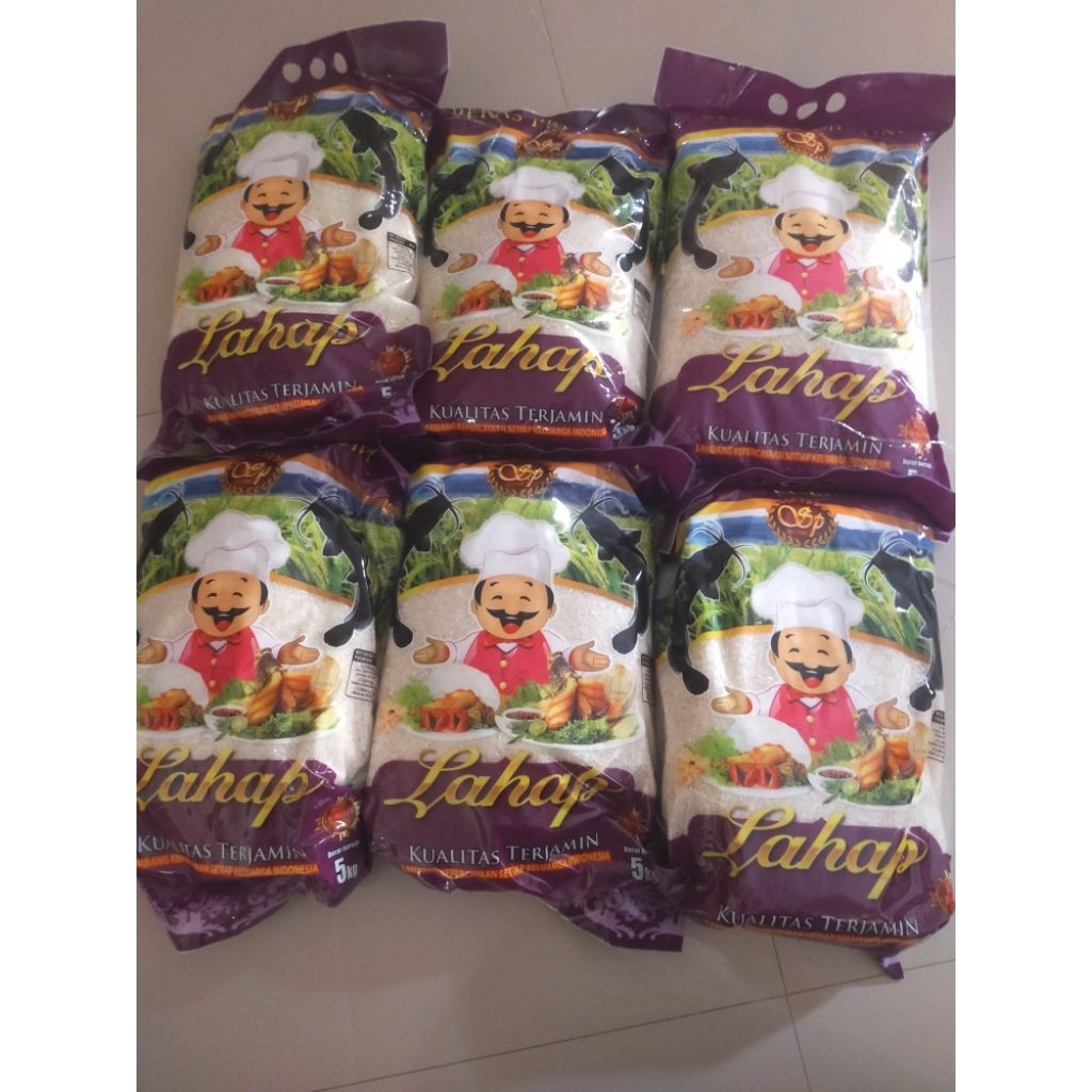 Toko SBR | Lahap Beras Premium 5 kg | Beras Lahap Premium 5kg