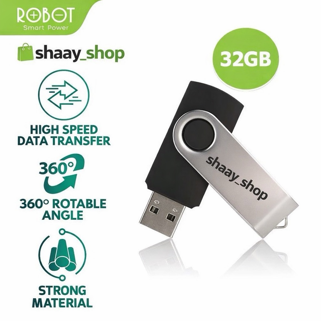FLASHDISK 4GB 8GB 16GB 32GB ROBOT / FLASHDISK ROBOT 32GB 16GB 8GB 4GB ORIGINAL
