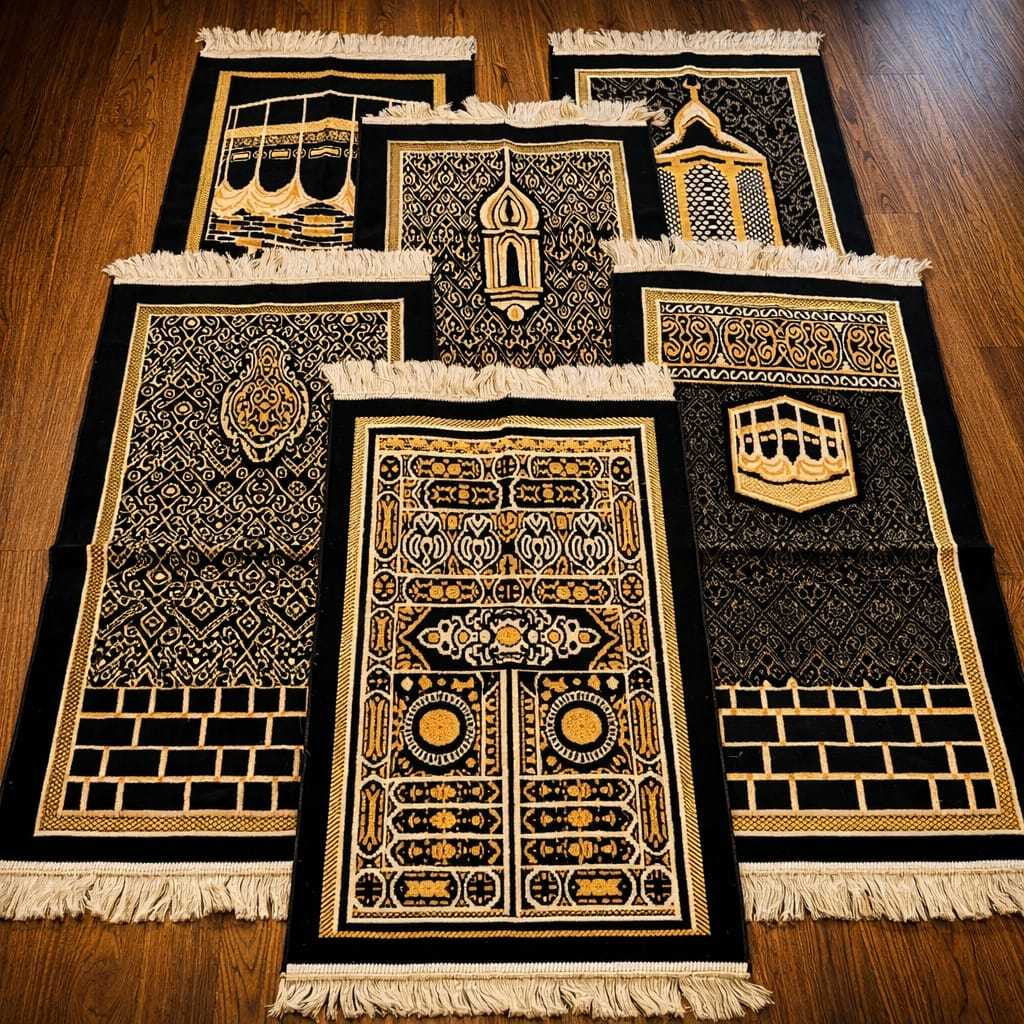 Sajadah Turkey Kiswah Tebal Dewasa Anti Slip Bulu Halus