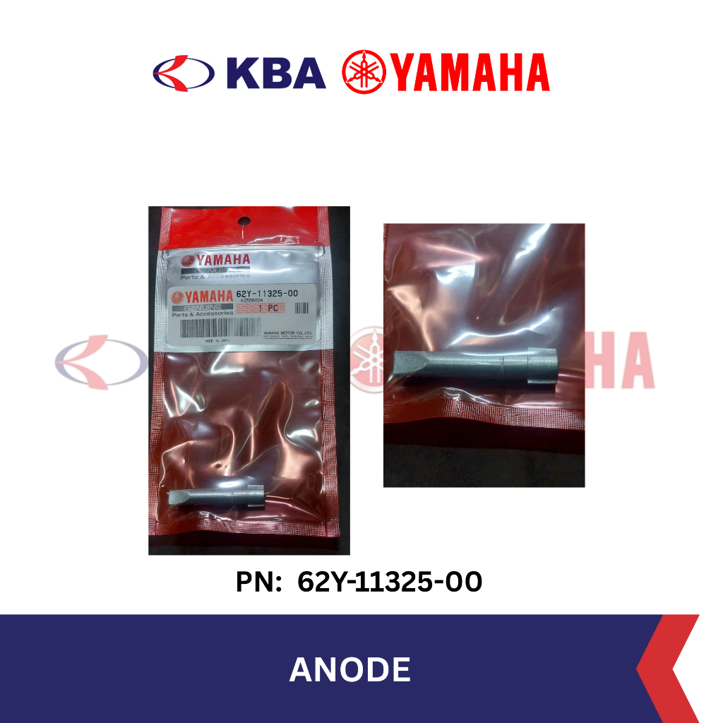 Yamaha Genuine Parts - ANODE (PN: 62Y-11325-00) Mesin Motor Tempel