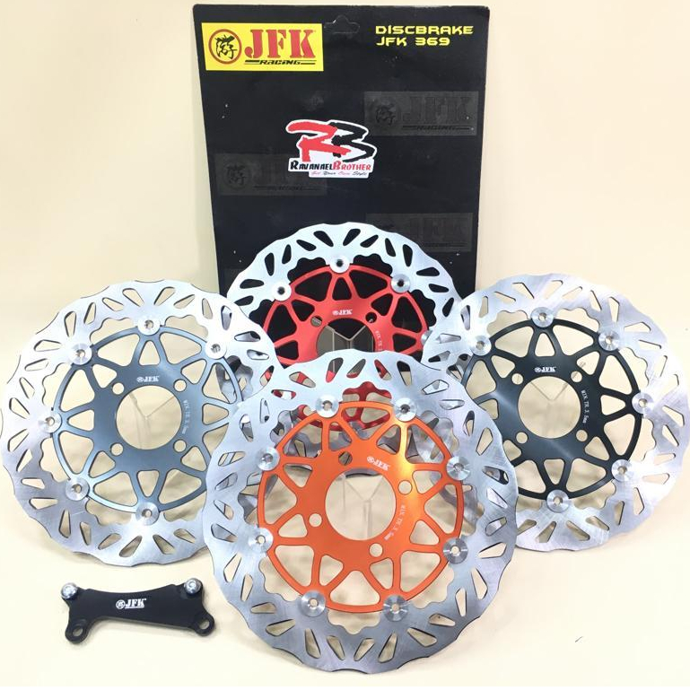 SALE - Piringan Cakram Depan JFK Racing 260 mm Beat Fi ESP Scoopy Genio Vario 125 150 Old Baut 4