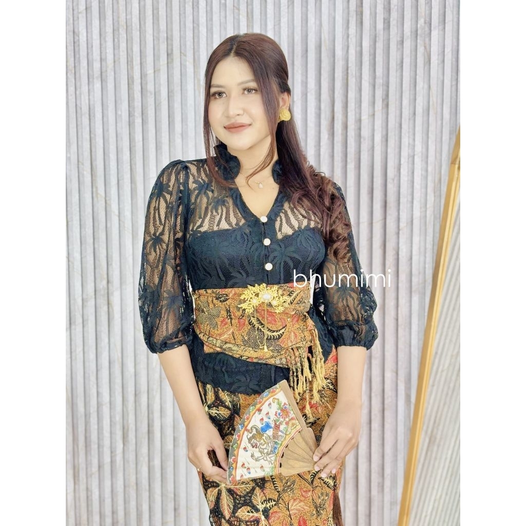 kebaya jadi/ kebaya zara hitam/Kebaya bali
