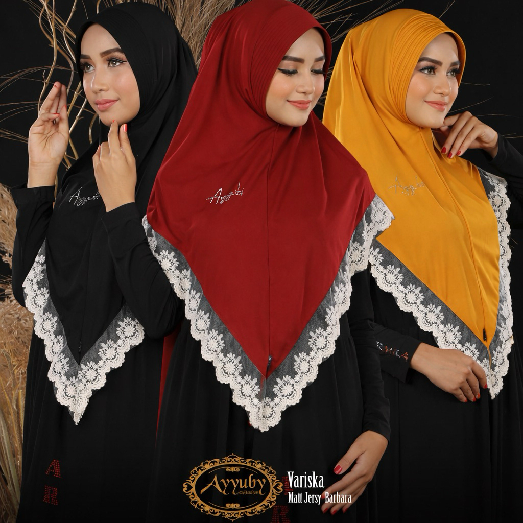 ORI AYYUBY KHIMAR PREMIUM ORIGINAL AYUBI VARISKA HIJAB MASKER SYARI DC SYAR'I JUMBO PET ANTEM MURAH