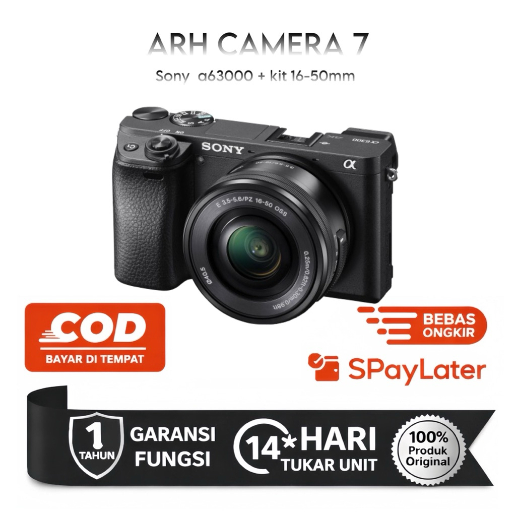 Kamera sony a6300 alpha 6300 termurah kualitas terbaik
