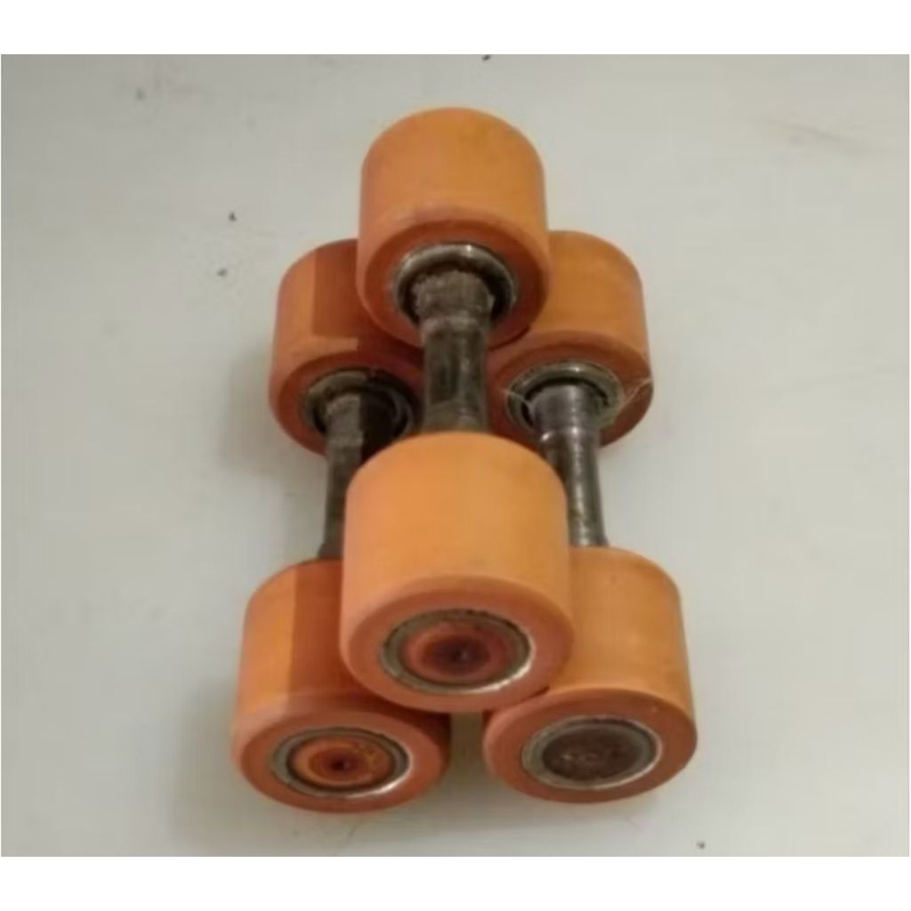 Roda pagar waterpom / Roda karet rel pagar / Roda bearing pagar REL